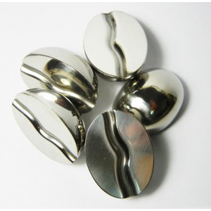 Stainless steel ice cube coffee beans