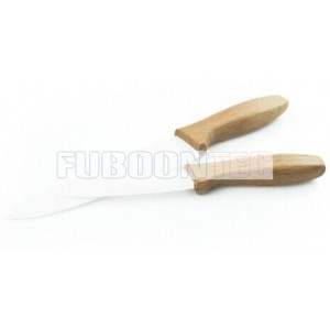 FW1 Oak wood handle ceramic knife